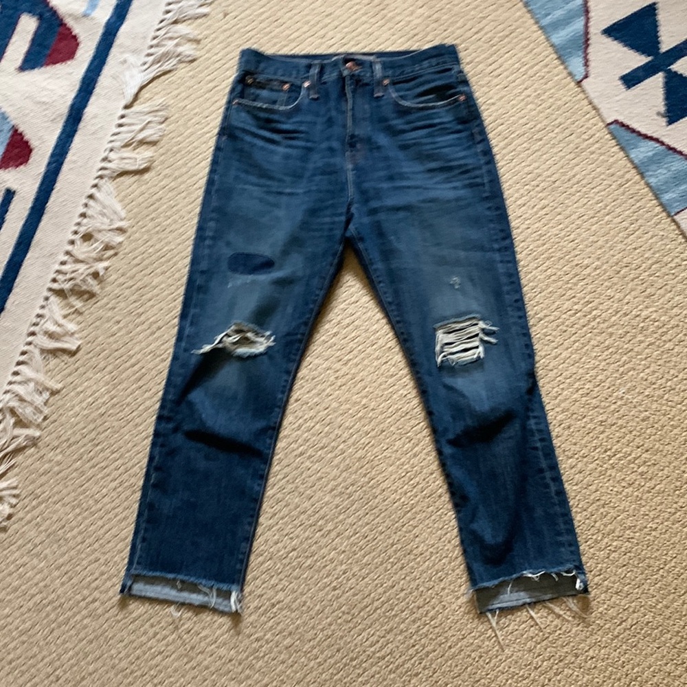 Jcrew Point Sur high rise relaxed/straight fit.